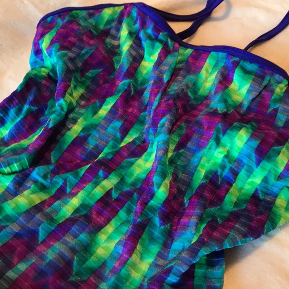 Blue Green Purple Tankini 💥3 for $25 - Picture 4 of 5